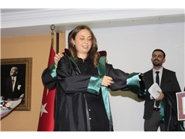 CÜBBELERİNİ GİYİP AVUKAT OLDULAR