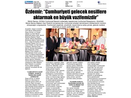 Mersin Barosu Cumhuriyet Resepsiyonu düzenledi