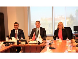 TBB YÖNETİMİNE ZİYARET
