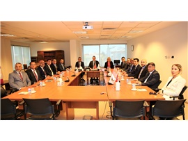 TBB YÖNETİMİNE ZİYARET