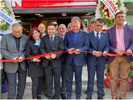 MESLEKTAŞIMIZIN OFİS AÇILIŞINA KATILDIK