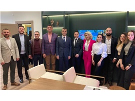 MESLEKTAŞIMIZIN OFİS AÇILIŞINA KATILDIK