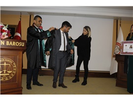 6 STAJYER AVUKATIMIZ, AVUKATLIK RUHSATNAMELERİNİ ALDI