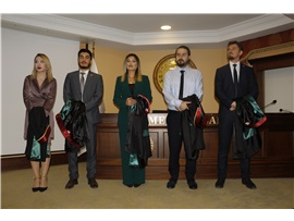 6 STAJYER AVUKATIMIZ, AVUKATLIK RUHSATNAMELERİNİ ALDI
