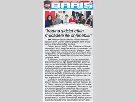 BASINDA BAROMUZ (Kadına Şiddet Etkin Mücadele İle Önlenebilir)