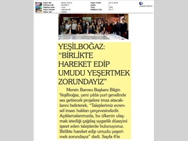 BASINDA BAROMUZ (2018 YılınıDeğerlendirme ve 2019'u Planlama Toplantısı Yapıldı)