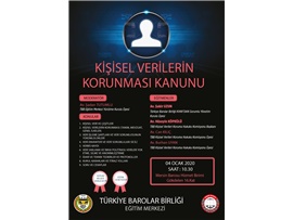 KİŞİSEL VERİLERİN KORUNMASI KANUNU SEMİNERİ