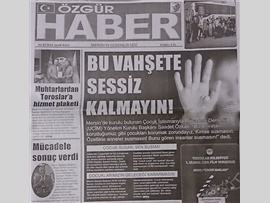 BASINDA BAROMUZ (Baro Bşk. Er: "Bu Vahşete Sessiz Kalamayız)
