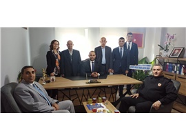 MESLEKTAŞIMIZIN OFİS AÇILIŞINA KATILDIK