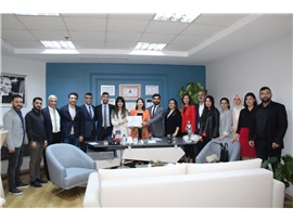 MESLEKTAŞIMIZIN OFİS AÇILIŞINA KATILDIK