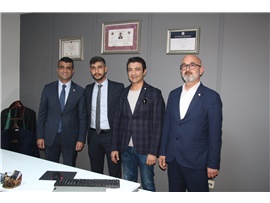 MESLEKTAŞIMIZIN OFİS AÇILIŞINA KATILDIK