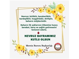 NEVRUZ BAYRAMIMIZ KUTLU OLSUN