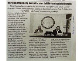 "Adli Tıpta Avukat" Semineri düzenlendi