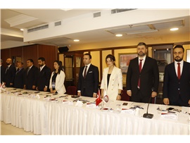 TÜRKİYE BAROLARI 3. SAYMANLAR TOPLANTISI BAROMUZUN EV SAHİPLİĞİNDE DÜZENLENDİ