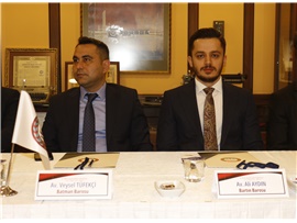 TÜRKİYE BAROLARI 3. SAYMANLAR TOPLANTISI BAROMUZUN EV SAHİPLİĞİNDE DÜZENLENDİ