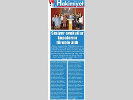 BASINDA BAROMUZ (Kurgusal Duruşma Yarışması Kupa Töreni Yapıldı)
