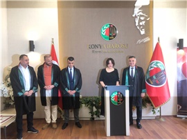 KONYA BAROSU'NA ZİYARET