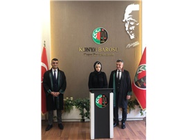 KONYA BAROSU'NA ZİYARET
