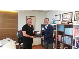 KONYA BAROSU ÖNCEKİ DÖNEM BAŞKANI AV. MUSTAFA ALADAĞ'A ZİYARET