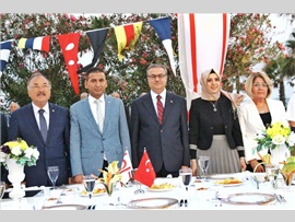 Baro Başkanımız, KIBRIS BARIŞ HAREKATI'NIN yıldönümü  dolayısıyla düzenlenen resepsiyona katıldı.