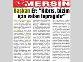 BASINDA BAROMUZ (KIBRIS BARIŞ HAREKATI) 21.07.2017