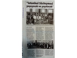Baromuzdan, Danıştay'ın İstanbul Sözleşmsi kararına tepki