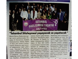 Baromuzdan, Danıştay'ın İstanbul Sözleşmsi kararına tepki