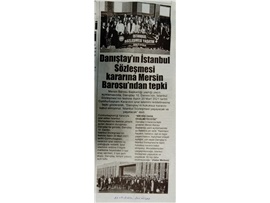 Baromuzdan, Danıştay'ın İstanbul Sözleşmsi kararına tepki