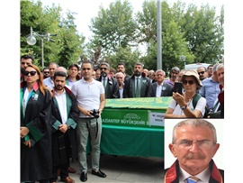 DUAYEN AVUKATIMIZ HAŞİM MISIR’I SON YOLCULUĞUNA UĞURLADIK