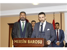 YEŞİLBOĞAZ: “AVUKATLARIN MÜCADELELERİ YASALARLA ENGELLENMEYE ÇALIŞILIYOR”