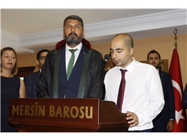 YEŞİLBOĞAZ: “AVUKATLARIN MÜCADELELERİ YASALARLA ENGELLENMEYE ÇALIŞILIYOR”