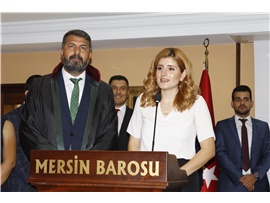 YEŞİLBOĞAZ: “AVUKATLARIN MÜCADELELERİ YASALARLA ENGELLENMEYE ÇALIŞILIYOR”