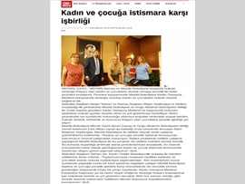 BASINDA BAROMUZ (Mersin Barosu ve Mezitli Belediyesi, Kadınlar ve Çocuklar İçin El Ele Verdi)