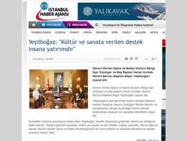 BASINDA BAROMUZ (Mersin Devlet Opera ve Balesi'nden Ziyaret)