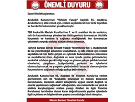 REKLAM YASAĞI HAKKINDA