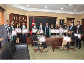 15 STAJYER AVUKATIMIZ CÜBBE GİYME HAYALİNE KAVUŞTU