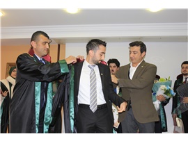 15 STAJYER AVUKATIMIZ CÜBBE GİYME HAYALİNE KAVUŞTU