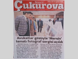 BASINDA BAROMUZ (Baromuzun Fotoğrafçılık Kulübü 'Mersin' Temalı Fotoğraf Sergisi Açtı)