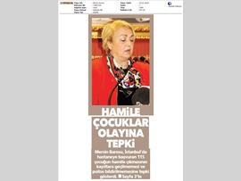 BASINDA BAROMUZ (Baromuzdan Hamile Çocuk Skandalına Tepki)