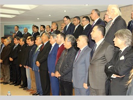 MTSO DA TÜM SİVİL TOPLUM KURULUŞLARI YÖNETİCİLERİ İLE BASIN TOPLANTISI .