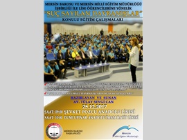 LİSELERDE "SUÇ SAYILAN DAVRANIŞLAR VE HUKUKİ SONUÇLARI" KONULU SEMİNERİMİZ