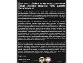 "YAPAY GÜNDEMİ REDDEDİYORUZ"
