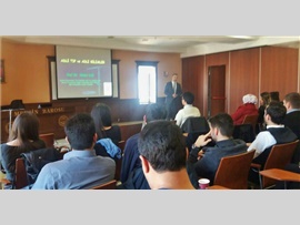 Mersin Barosu Staj eğitim merkezinde PROF.DR.HAKAN KAR Tarafından Eğitim Verildi.