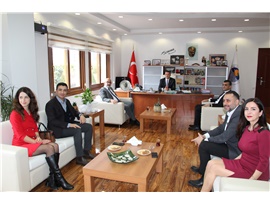 YENİŞEHİR BELEDİYE BAŞKANI ABDULLAH ÖZYİĞİT’E ZİYARET