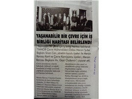 Yaşanabilir bir çevre için el ele verdiler