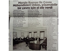 Yaşanabilir bir çevre için el ele verdiler