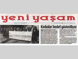 BASINDA BAROMUZ (Kadın Cinayetleri ile İlgili Basın Açıklaması)