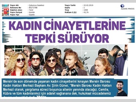 BASINDA BAROMUZ (Kadın Cinayetleri ile İlgili Basın Açıklaması)