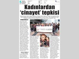BASINDA BAROMUZ (Kadın Cinayetleri ile İlgili Basın Açıklaması)