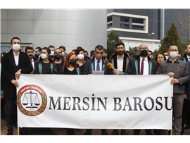 ÖHD MERSİN ŞUBESİ ÜYESİ AVUKATLARA YAPILAN POLİS MÜDAHALESİNİ KABUL ETMİYORUZ